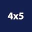 Navy Blue 4X5 Inches