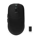 KYSONA Mercury Wireless Gaming Mouse，41g Ultalight, PAW3395 Sensor, 8K Polling Rate,26000 DPI,5 Programmable Buttons Optical Mice for PC/MAC/Laptop,Black