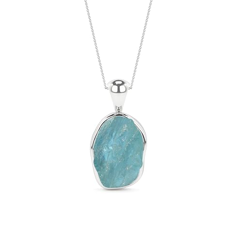 LUSTRE AND LIGHT Natural Raw Aquamarine...