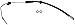 Dorman H622626 Front Passenger Side Brake Hydraulic Hose Compatible with Select Porsche Models