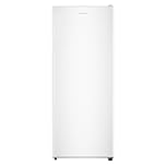 Teknix TSFG1385W Upright Tall Freezer - Freestanding with 170L Capacity - Smart Frost - Suitable for Garages - Reversible Door - 5 Large Drawers - White, H138.0 x W55.0 x D57.0 (cm)
