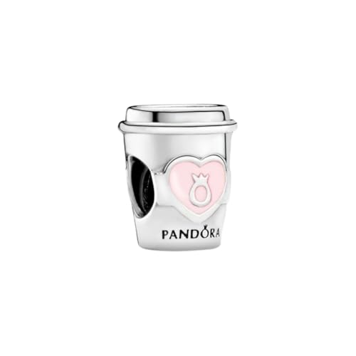 Pandoraa Coffee Cup Charm, 925 Sterling Silver - Main Image