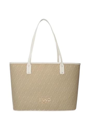 Sac à main Liu Jo Evrim Tote S jacquard naturel moyen modèle BS26LJ01