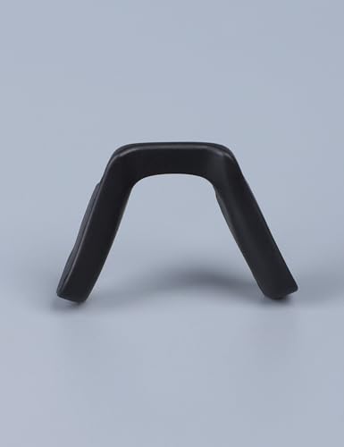 Image of 3 Pairs Ultra Soft Silicone Sunglass Nose Pads for Oakley Sutro OO9406 /Sutro S OO9462 /Sutro Lite OO9463 /Sutro Lite Sweep OO9465, Push-in Anti-Slip Glasses Nose Piece Replacement Kit Black
