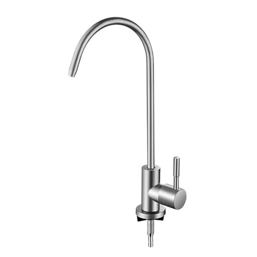Filtre à eau pour robinet de cuisine noir NBYGSC rotatif en acier inoxydable