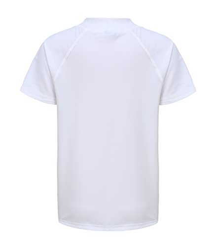 Image of HowJoJo Boys Short Sleeve Rash Guard Shirts Swim Shirt UPF 50+