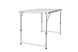 Lucn table pliante de camping 120 x 60 cm, 3 hauteurs photo 4