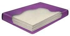 California King 80% Waveless Hardside (Wood Frame) Waterbed Mattress Kit Includes Liner and Fill kit