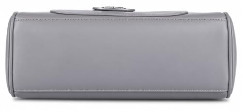 creeper grey leather handbag – image 5