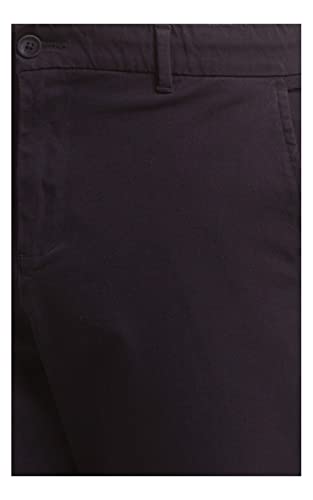 Image of Parx Men's Regular Fit Cotton Casual Pant (XMTZ03357K8 Black)