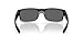 Oakley Mens OO9189 TwoFace Square Sunglasses, Matte Black/Chrome Iridium, 60 mm