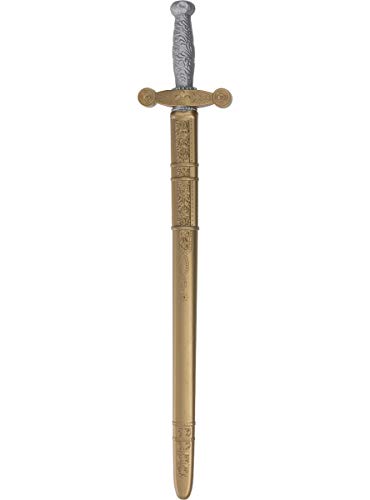 Preisvergleich Produktbild Funidelia / Mittelalterliches Ritter Schwert für Herren und Damen Mittelalterliche, Mittelalter, Ritter - Farben: Bunt, Zubehör für Kostüm - Lustige Kostüme für Deine Partys