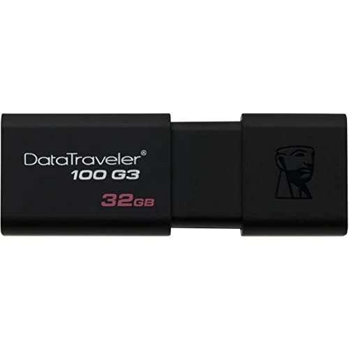 Image of Kingston 32GB 100 G3 USB 3.0 DataTraveler (DT100G3 /32GB) Black
