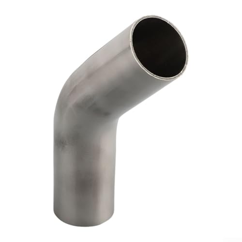 Coude D'Échappement 180 Degrés Acier Inox 304 - 45 Mm Robuste Pour Réparation Auto