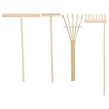Expression créative : utilisez les outils de jardin zen (râteau et râteau) pour explorer votre fibre artistique et créer des motifs et des designs uniques qui reflètent votre style personnel
