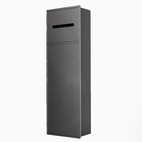 Nicchia da bagno in acciaio inossidabile, mensola da incasso a parete con porta rotolo di carta igienica integrato, organizer impermeabile per bagno, hotel e uso domestico