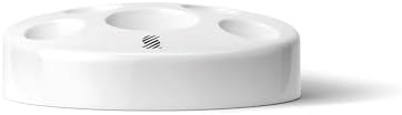 SONICSCRUBBERS - Power Cleaning System Electric Scrubbing Brush Base Stand Stores 1 SonicScrubbing & 3 Replacable Heads Easy Storage Compatiable with all SonicScrubber Products (White)