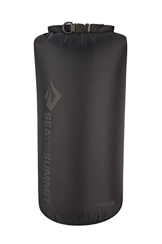 Sea to Summit Lightweight Dry Sack, All-Purpose Dry Bag, 20 Liter, Black : Boating Dry Bags