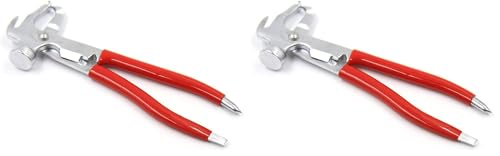 Image of CKAuto Wheel Balancing Weight Plier Hammer Tool, Wheel Weights Clip On (Pack of 2)