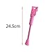 kowaku Kids Bike Kickstand Bicycle Kickstand Pink Accessories Single Leg Kickstand Foot Kick Stand for Mountain Bike Side Support, 18 Inch