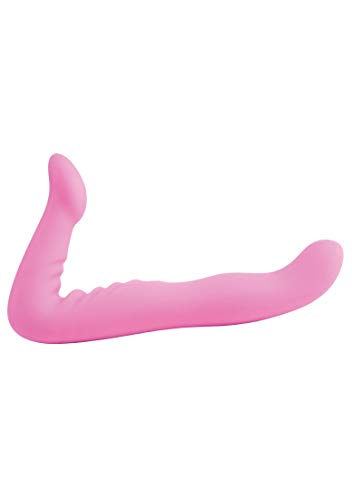 FETISH FANTASY EXTREME Trägerlos-Strap-On, Rosa, 8 Zoll