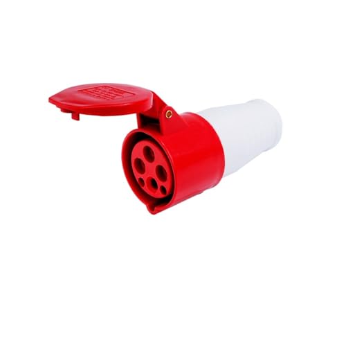 �Y�Ɨp�v���O�\�P�b�g�R�l�N�^�J�v��3�c4�c5�c16A / 32A�h���q��v���O�I�X�ƃ��X�h�b�L���O(4 Core 16a Connector)