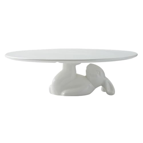 Plateau de présentation rustique céramique anti-basculement pour gâteau - 2