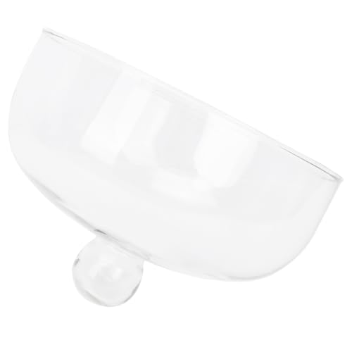 Protector antisalpicaduras de vidrio para microondas, ideal para fuentes de fruta y dulces 2