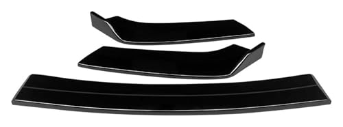 Faldón lateral para BMW X1 F48 2016-2019 con difusor negro brillante para un estilo deportivo