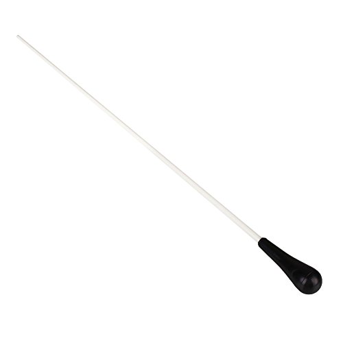 TOPmountain Conductor Baton -Musical Professional Music Concert Baton with Black Handle for Conductor Musician