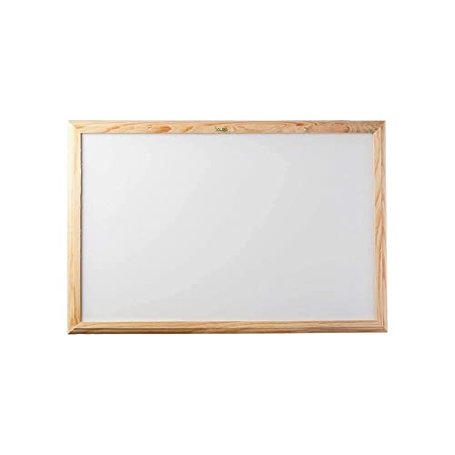 Quadro Branco Standard, Souza & Cia, Moldura de Madeira, 60x40