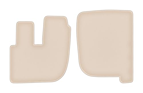 Tapis de sol en velours DAF LF Fortuna beige haut de gamme pour camion
