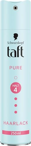 Schwarzkopf Taft Haarlack Pure (250 ml), Haarstyling Haltegrad 4, Haarspray