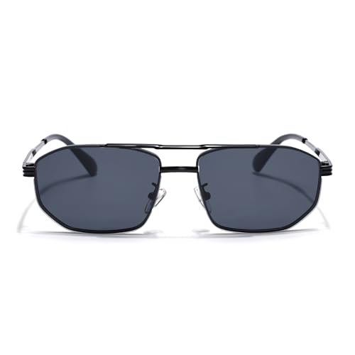 Image of Voyage Rectangle UV Protected Sunglasses for Men & Women