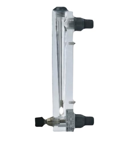 Débitmètre acrylique LZM-20JT rotamètre pour liquides 8-60LPM vanne réglable industrielle panneau