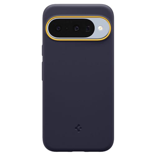 Image of Spigen Nano Pop MagFit Back Cover Case for Pixel 10 Pro /10, Pixelsnap Compatible, Bold Two-Tone Design - TPU | Blueberry Navy