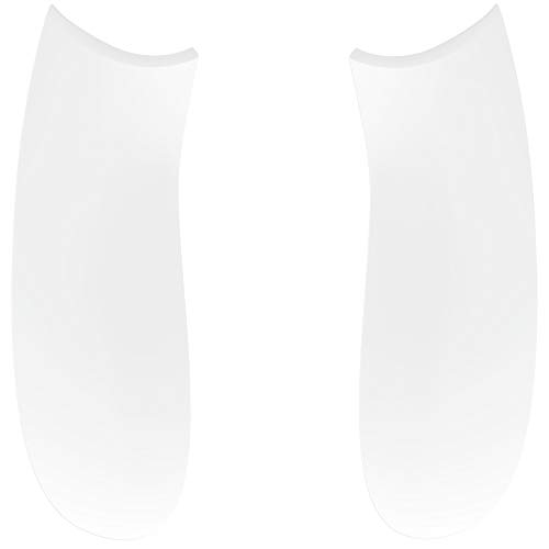 Image of eXtremeRate DIY Grip for Xbox Series X & S, White Replacement Left Right Side Rails, Replacement Rear Shell for Xbox Core Wireless Controller [Controller Excluded]