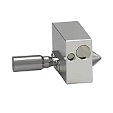 Poids : environ 24g Kit d\'extrudeuse à extrémité chaude, pièces d\'imprimante 3D for Zor-trax M200 V2, buse en laiton et en acier inoxydable, livraison directe, vente en gros(Brass)