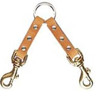 Leather Brothers 144B Dog Bully Lead Couplet with Brass Bolt