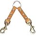 Leather Brothers 144B Dog Bully Lead Couplet with Brass Bolt