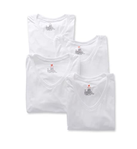 Col en V homme Hanes Platinum idéal sous une chemise de bureau
