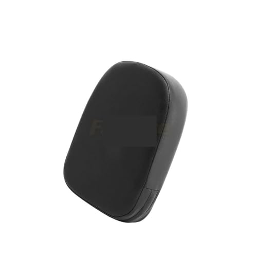 Dossier arrière noir moto en cuir synthétique pour Touring et Cruiser