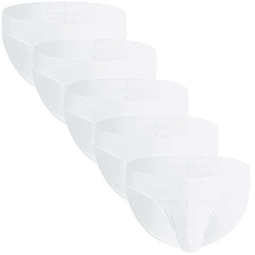 Summer Code Men's Underwear Striped Micro Mesh Briefs Breathable Underpants Pack