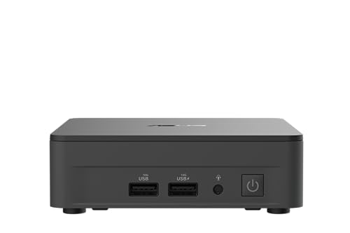 Image of ASUS NUC 13 Pro Slim Full System Mini PC with Intel 13th Gen Core i5-13420H, 8GB DDR4 RAM, 512GB PCIe G4x4 NVMe SSD, Thunderbolt 4, Wi-Fi 6E & Bluetooth 5.3, Win 11 Pro, VESA Mount Included