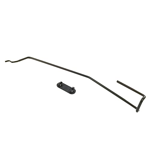 GaeaAuto Hood Safety Latch Catch Rod and Retainer Clip Kit fit for Dodge Ram 1500 2500 3500# 55275850AB 5143056AA