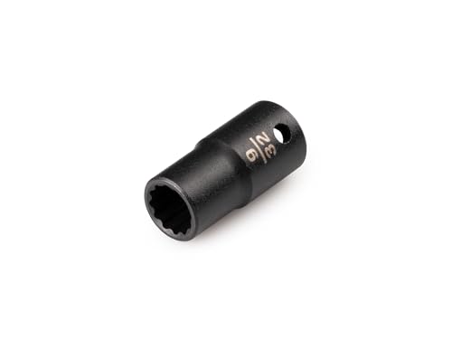 Image of TEKTON 1 /4 Inch Drive x 9 /32 Inch Shallow 12-Point Impact Socket | SID02207