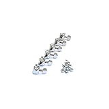 Fender Tuner for Squier '99-'06 Affinity Series Stratocaster Electric Guitars, 6 Pack, Chrome Plated