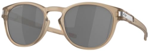 Oakley OO9265 Sunglasses Bundle: OO 9265 LATCH 926568 Matte Sepia/Prizm Black Polar Policarbonate Polarized and Eyewear Cleaning Kit