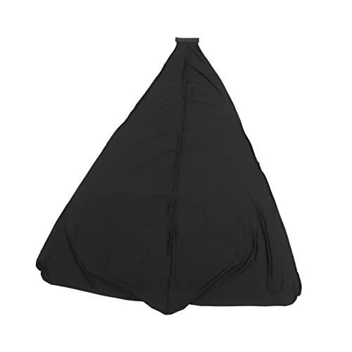 HANABASS Portable Speaker Stand Cover Two Sided for Outdoor Events Durable and Tear Resistant Machine Washable Speaker Holder with Cable Management for Dj and Stage