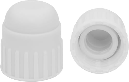 Image of 06860 RV Plumbing Fittings, 1 /2 Inch Water Line Cap Compatible with RV /Trailers Travel Trailer Low Point Drain Cap(5 Pack)